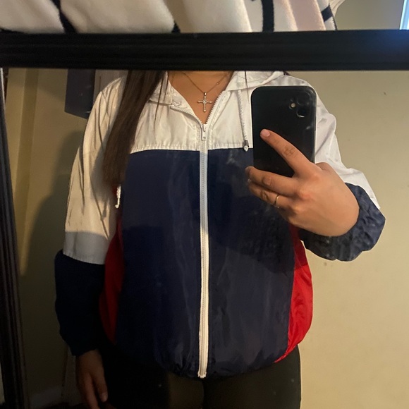 Colorblock Windbreaker Jacket - Picture 2 of 5
